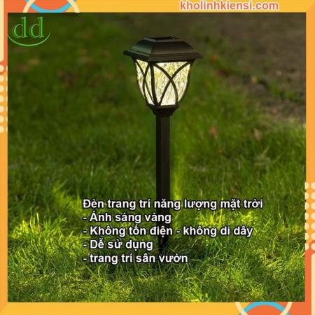 Đèn trang trí năng lượng mặt trời cao cấp LK0411 