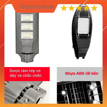 Đèn năng lượng mặt trời liền thể 200w LK1101 